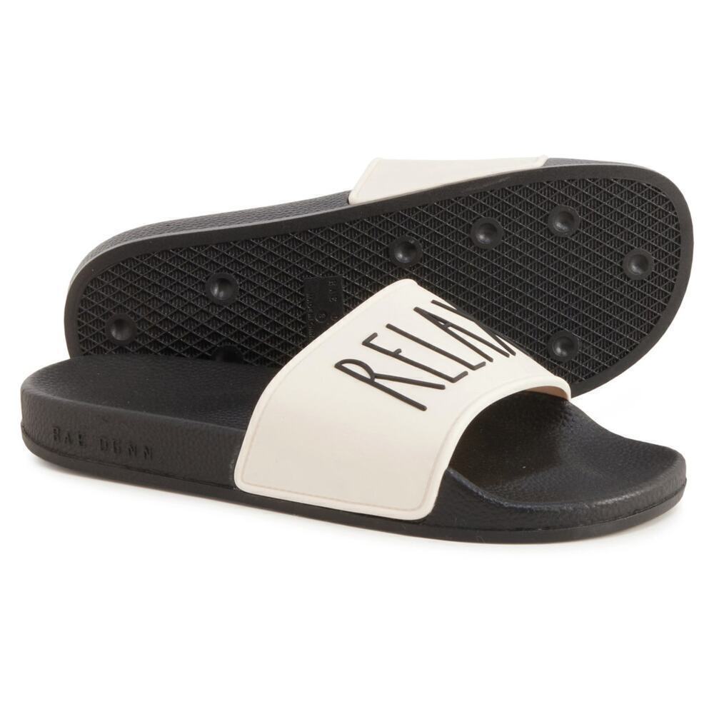 New Rae Dunn Women's Relax Beach Casual Slide Sandals - Picture 2 of 8